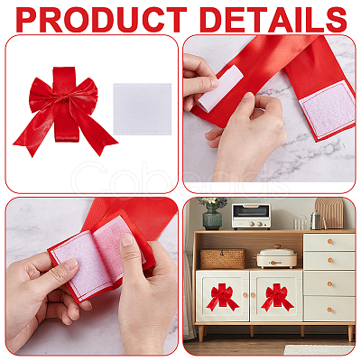 Satin Bowknot Christmas Decoration FIND-WH0816-082-1