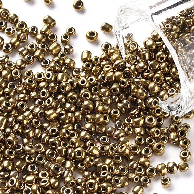 (Repacking Service Available) 8/0 Glass Seed Beads SEED-C018-3mm-601-1
