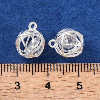 Brass Charms KK-U024-10C-S-1