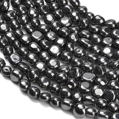 Synthetic Terahertz Stone Beads Strands G-K395-A13-01-1
