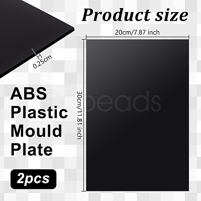 ABS Plastic Mould Plates AJEW-WH0314-399B-01-1