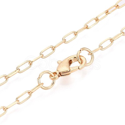 Brass Paperclip Chains MAK-S072-09A-G-1