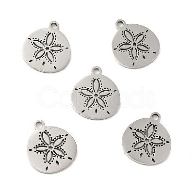 Non-Tarnish 201 Stainless Steel Pendants X-STAS-E015-04P-1
