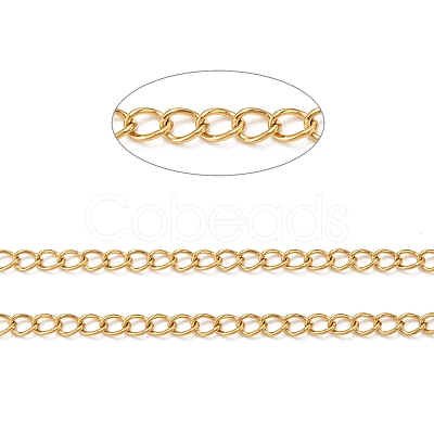 Ion Plating(IP) 304 Stainless Steel Twisted Chains CHS-H007-25G-1