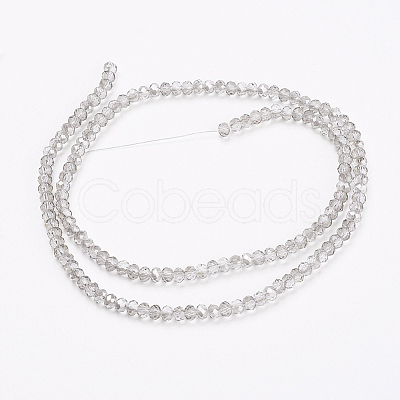 Transparent Glass Beads Strands X-GLAA-F076-B04-1