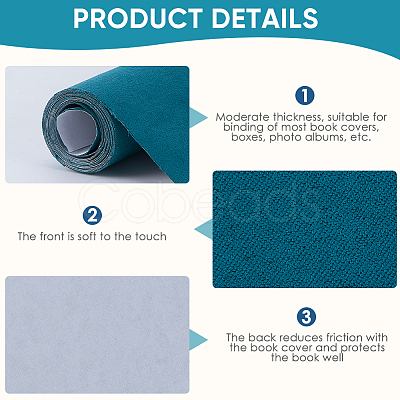 Faux Suede Book Covers DIY-WH0349-138O-1