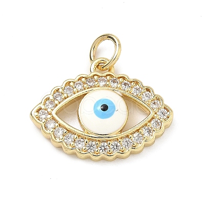 Brass Micro Pave Cubic Zirconia Pendants LS-KK-H255-02B-G03-1