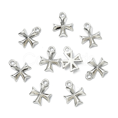 SHEGRACE Brass Cross Charms XGR0162P-98P-1