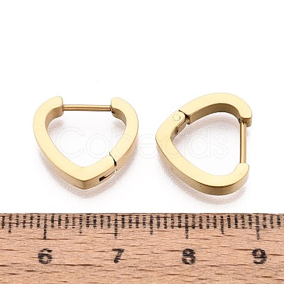 304 Stainless Steel Hoop Earrings STAS-T074-45G-1