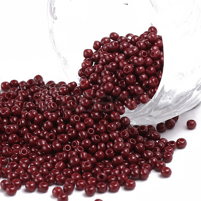 11/0 FGB Grade A Baking Paint Glass Seed Beads X-SEED-N001-A-1061-1