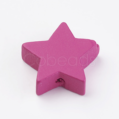 Natural Wood Beads WOOD-Q030-51-1