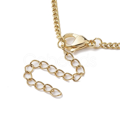 Adjustable 304 Stainless Steel Curb Chains Necklaces Making AJEW-JB01214-02-1