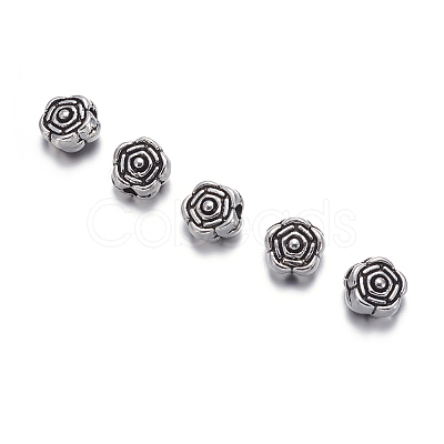 Tibetan Silver Spacer Beads LS-AB458-1