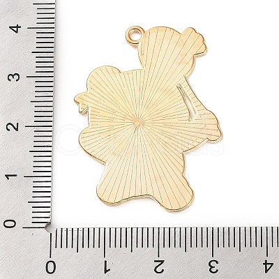 Sports Alloy Enamel Pendants ENAM-I079-01G-02-1