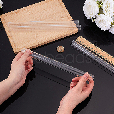 Transparent Acrylic Pipe AJEW-WH0475-51N-1