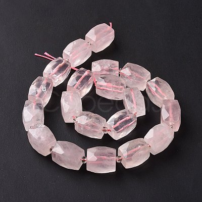 Natural Rose Quartz Beads Strands G-G765-24-1