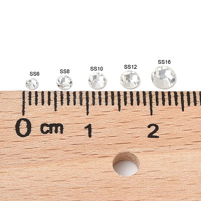 Preciosa® MAXIMA Crystal No Hotfix Flatback Stones Y-PRC-NSS12-30240-200-1