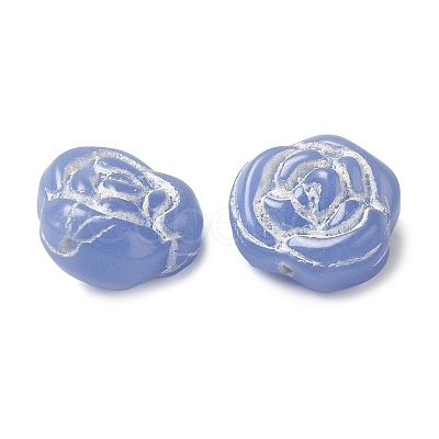 Opaque Lampwork Beads LAMP-P065-02B-17-1