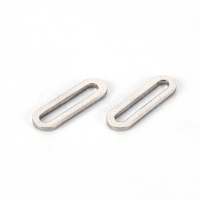 Non-Tarnish 201 Stainless Steel Linking Rings STAS-Q239-016A-1