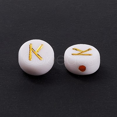Plating Acrylic Beads PACR-R242-01-M-1