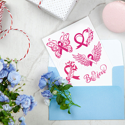 Self-Adhesive Silk Screen Printing Stencil DIY-WH0338-156-1