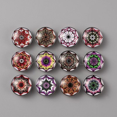 Alloy Jewelry Snap Buttons BUTT-WH0020-16C-1