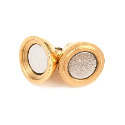 304 Stainless Steel Magnetic Clasps STAS-P452-03B-G-1