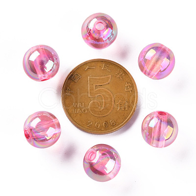Transparent Acrylic Beads MACR-S370-B10mm-704-1
