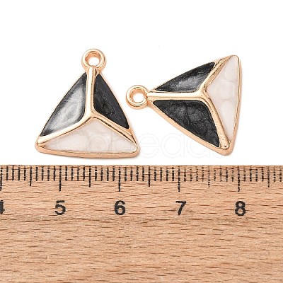Alloy Enamel Pendants FIND-K030-02E-G-1