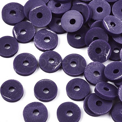 Handmade Polymer Clay Beads CLAY-Q251-4.0mm-46-1