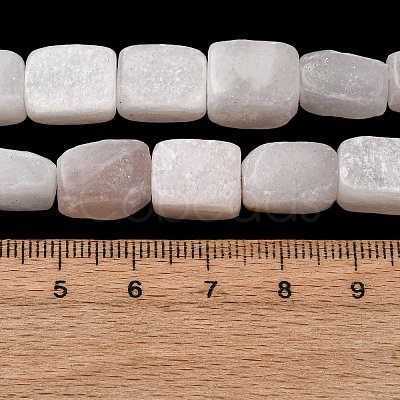 Natural Selenite Beads Strands G-D098-D17-1