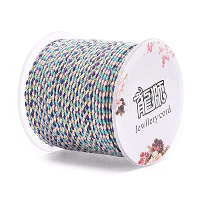 4-Ply Polycotton Cord with Metallic Thread OCOR-Z003-C07-1