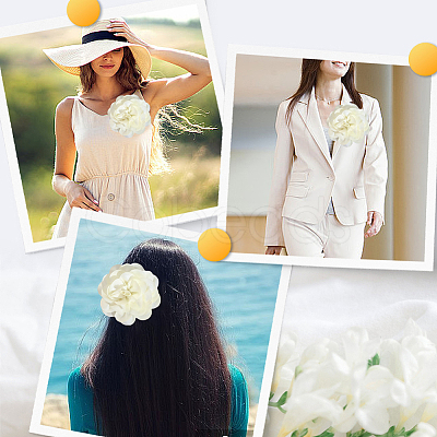 1Pc Polyester Brooches JEWB-CN0001-07B-1