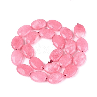 Dyed Natural White Jade Beads Strands G-N370-01A-11-1