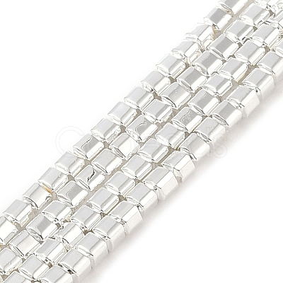 Electroplated Synthetic Non-Magnetic Hematite Beads Strands G-U003-18A-02-1