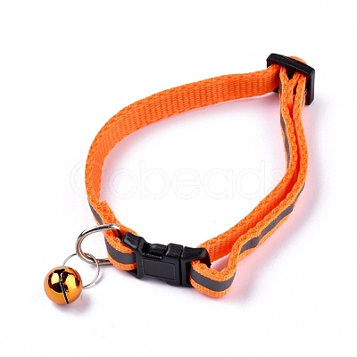 Adjustable Polyester Reflective Dog/Cat Collar MP-K001-A06-1