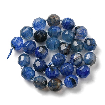 Natural Agate Beads Strands G-C039-D04-1