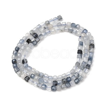 Natura Blue Rutilated Quartz Beads Strands GG-CBA9631-B01-01-1