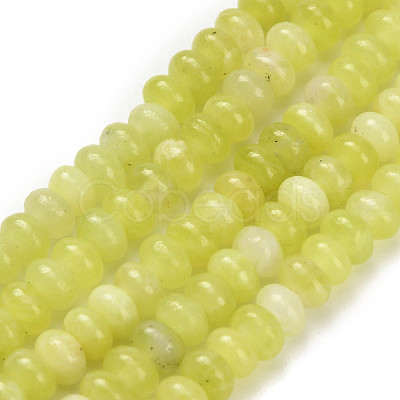 Natural Lemon Jade Beads Strands G-Z110-B13-2x4mm-1