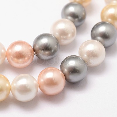 Shell Pearl Bead Strands LS-BSHE-L017-17-1