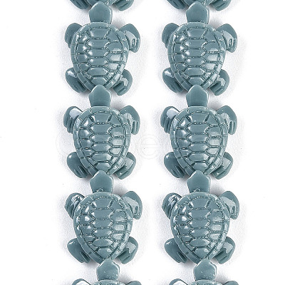 Synthetic Coral Carved Beads Strands CORA-L020-E-16-1