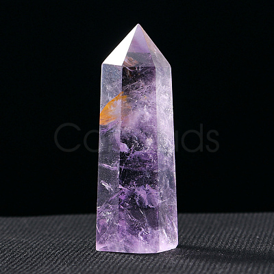 Tower Natural Amethyst Display Decoration WG83739-03-1