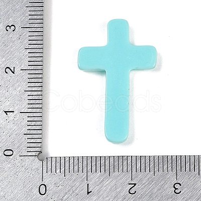 Cross Resin Cabochons RESI-Q014-04A-1