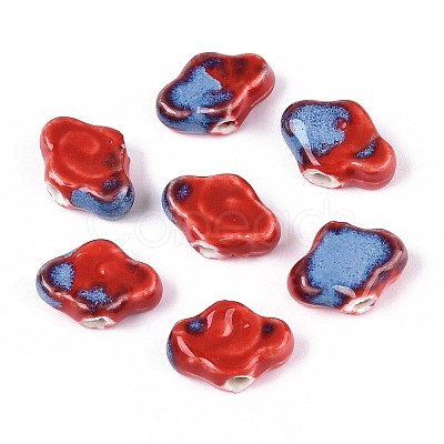Handmade Porcelain Beads PORC-T133-30B-1