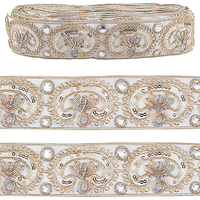 Ethnic Style Polyester Ribbon for Sewing Decoration OCOR-WH20007-26E-1