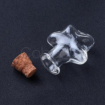 Glass Bottles AJEW-D037-07-1