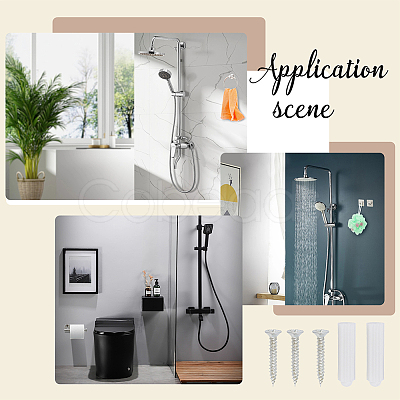 304 Stainless Steel Bathroom Accessories Kit HJEW-UN0001-06-1