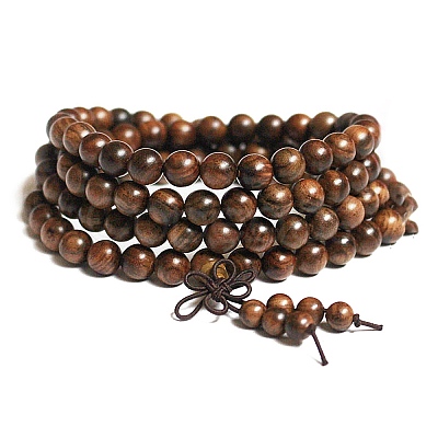 108 Beads Prayer Mala Bracelet PW-WG99698-07-1