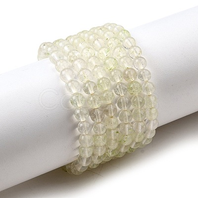 Watermelon Stone Glass Beads Strands G-L621-B04-4mm-1