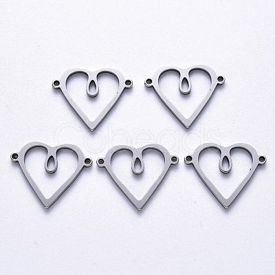 Tarnish Resistant 201 Stainless Steel Links Connectors STAS-S114-04-1
